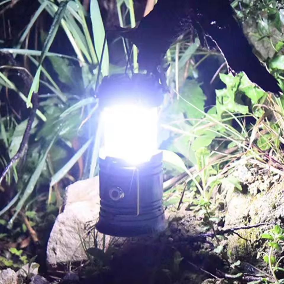 AllinOne Solar Camping Lantern  Waterproof Emergency Work Light 6