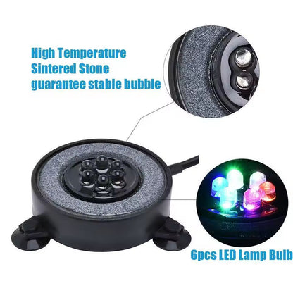 AquaGlow RGB BubbleBar  Submersible LED Air Bubble Light For Fish Tanks  Aquariums 6