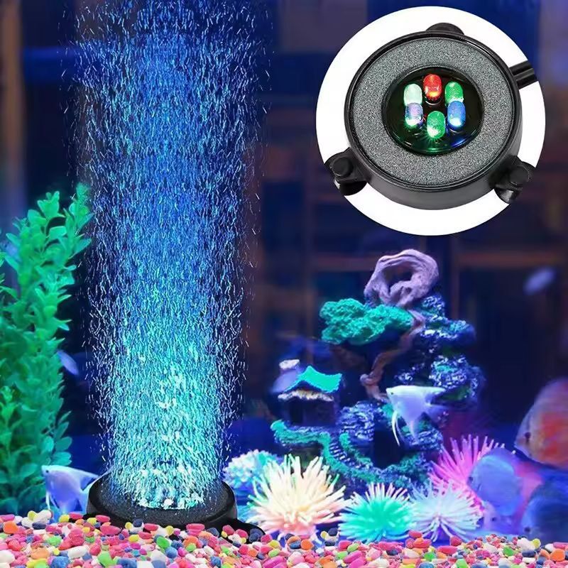 AquaGlow RGB BubbleBar  Submersible LED Air Bubble Light For Fish Tanks  Aquariums 8