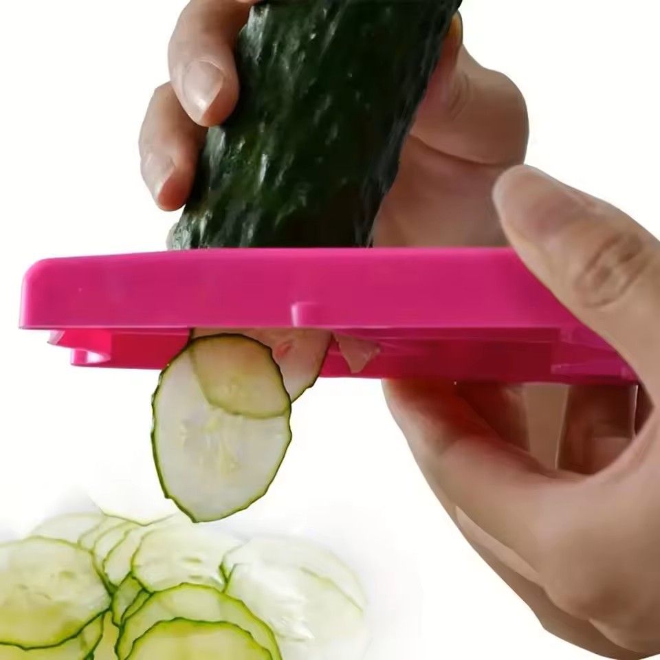 Ultra Thin Cucumber Slicer With Mirror Beauty Mask Slicer And Vegetable Peeler 4