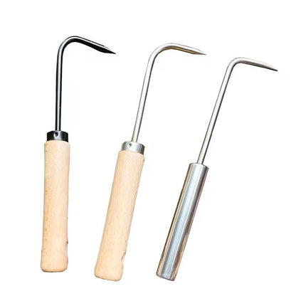 Single Claw Weeder Garden Hand Tool Root Hook For Loosening Digging And Tilling 4