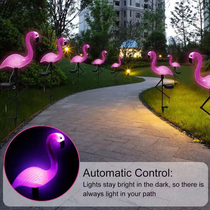 GardenGlow Pink Flamingo Solar Landscape Light  Waterproof LED Outdoor Decor  Pathway Accent 5
