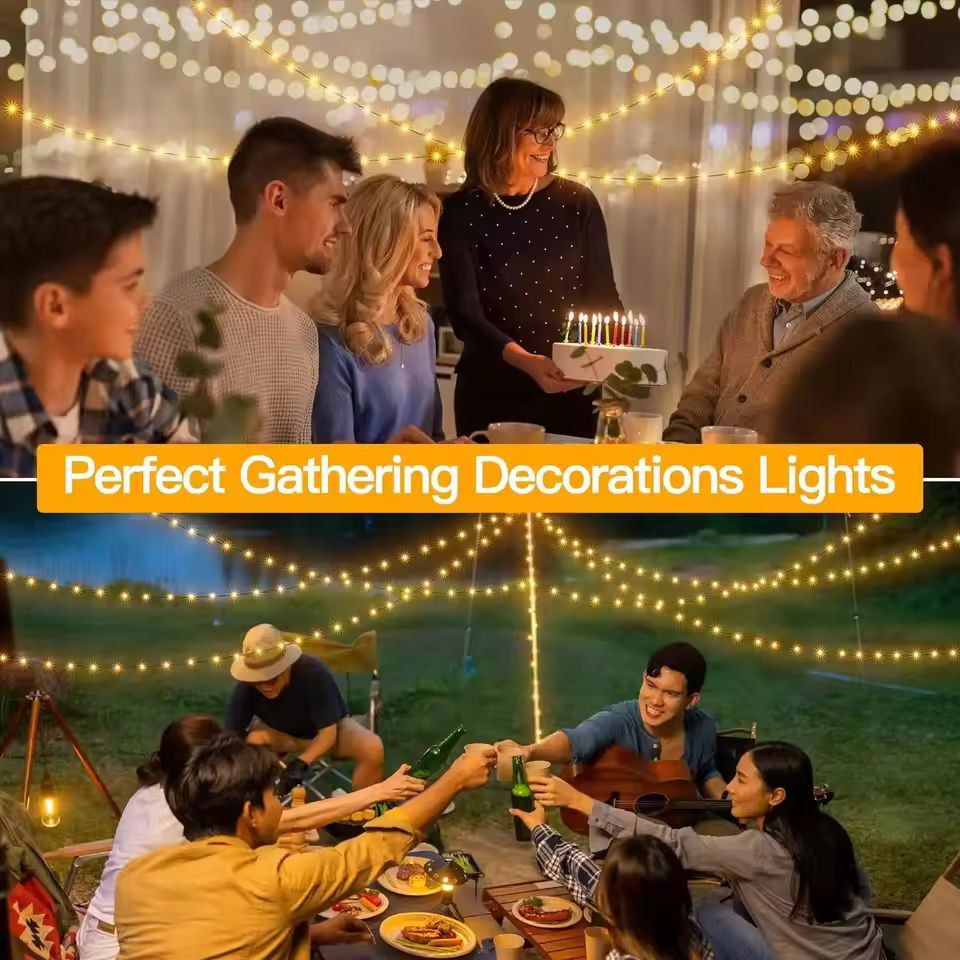SparkGlow 1000LED Waterproof Fairy String Lights With Remote  Outdoor  Indoor Party Tree  Wedding D 5