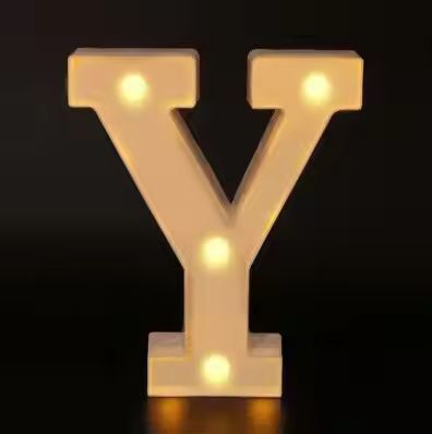 Radiant Letter  Number LED Decor Lamp  Personalized Home Wedding  Party Signage 25