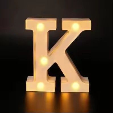 Radiant Letter  Number LED Decor Lamp  Personalized Home Wedding  Party Signage 11