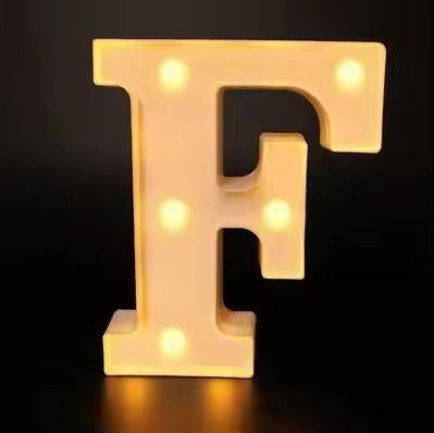 Radiant Letter  Number LED Decor Lamp  Personalized Home Wedding  Party Signage 6