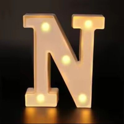Radiant Letter  Number LED Decor Lamp  Personalized Home Wedding  Party Signage 14