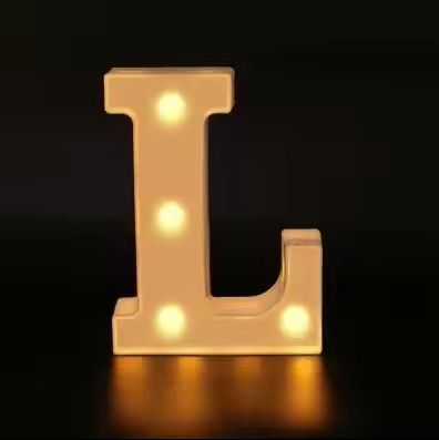 Radiant Letter  Number LED Decor Lamp  Personalized Home Wedding  Party Signage 12