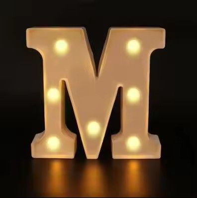 Radiant Letter  Number LED Decor Lamp  Personalized Home Wedding  Party Signage 13