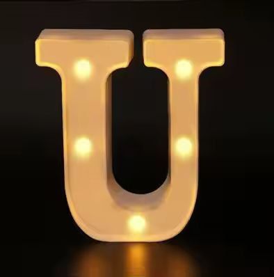 Radiant Letter  Number LED Decor Lamp  Personalized Home Wedding  Party Signage 21