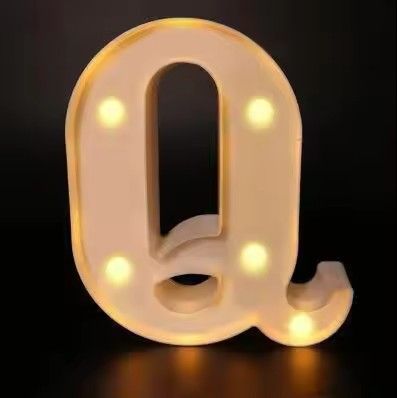 Radiant Letter  Number LED Decor Lamp  Personalized Home Wedding  Party Signage 17