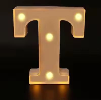 Radiant Letter  Number LED Decor Lamp  Personalized Home Wedding  Party Signage 20