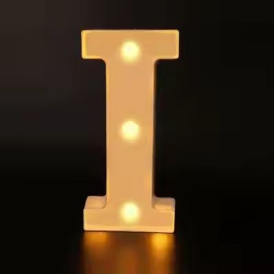 Radiant Letter  Number LED Decor Lamp  Personalized Home Wedding  Party Signage 9
