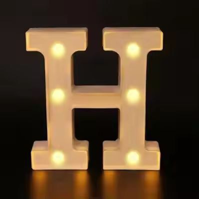 Radiant Letter  Number LED Decor Lamp  Personalized Home Wedding  Party Signage 8