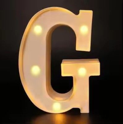 Radiant Letter  Number LED Decor Lamp  Personalized Home Wedding  Party Signage 7