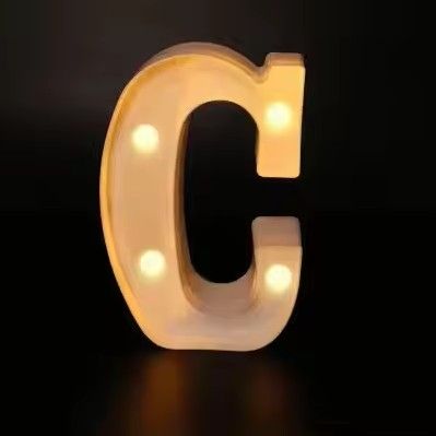 Radiant Letter  Number LED Decor Lamp  Personalized Home Wedding  Party Signage 3