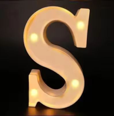 Radiant Letter  Number LED Decor Lamp  Personalized Home Wedding  Party Signage 19