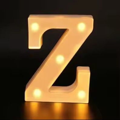 Radiant Letter  Number LED Decor Lamp  Personalized Home Wedding  Party Signage 26