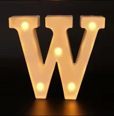 Radiant Letter  Number LED Decor Lamp  Personalized Home Wedding  Party Signage 23
