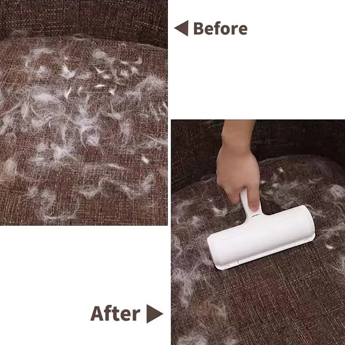 Pet Hair Remover Roller With Self Cleaning Base 3
