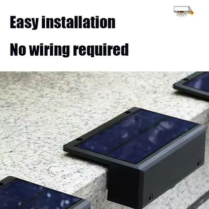 SolarGlow Ultra Square Outdoor Wall Light  Wireless IP65 Waterproof Solar Wall Light For Garden  Pa 5