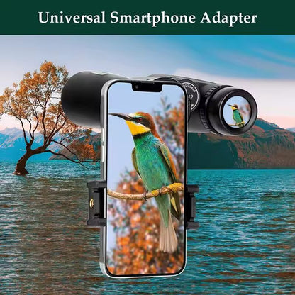 Compact Pro 500 By 25 Folding LongDistance Vision Binoculars  Premium Portable HD Zoom Binoculars 1