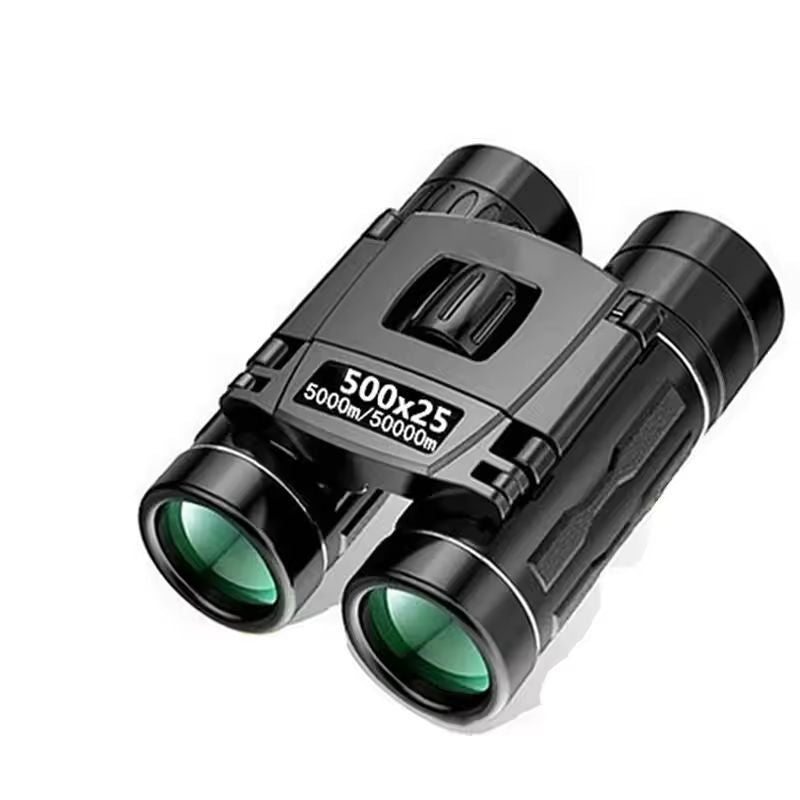 Compact Pro 500 By 25 Folding LongDistance Vision Binoculars  Premium Portable HD Zoom Binoculars 6