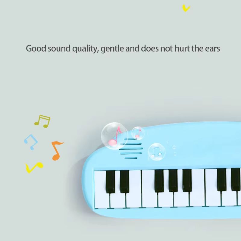 25Key Mini Pocket Piano For Kids  Soft Sound Educational Toy Keyboard 4