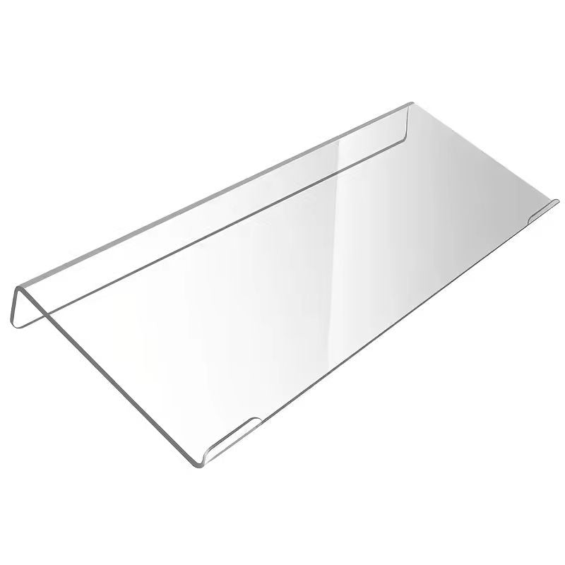 Transparent Acrylic Keyboard Stand Space Saving Desktop Lift For Keyboards  Mini Computers 1