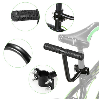 Children Seat With Back Rest Bicycle Back Seat Bike PU Leather Soft Cushion Rear Rack Water Resista 4