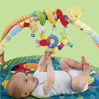 Plush Hanging Bell Toy For Baby Stroller Or Crib  12 Style Options 1