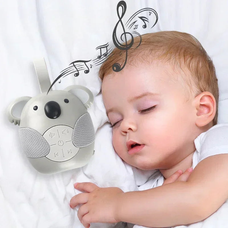 White Noise Machine For Baby Portable Koala Sleep Sound Adjustable Volume Soothing Music For Baby R 1