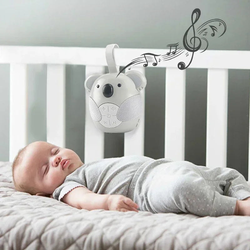 White Noise Machine For Baby Portable Koala Sleep Sound Adjustable Volume Soothing Music For Baby R 2
