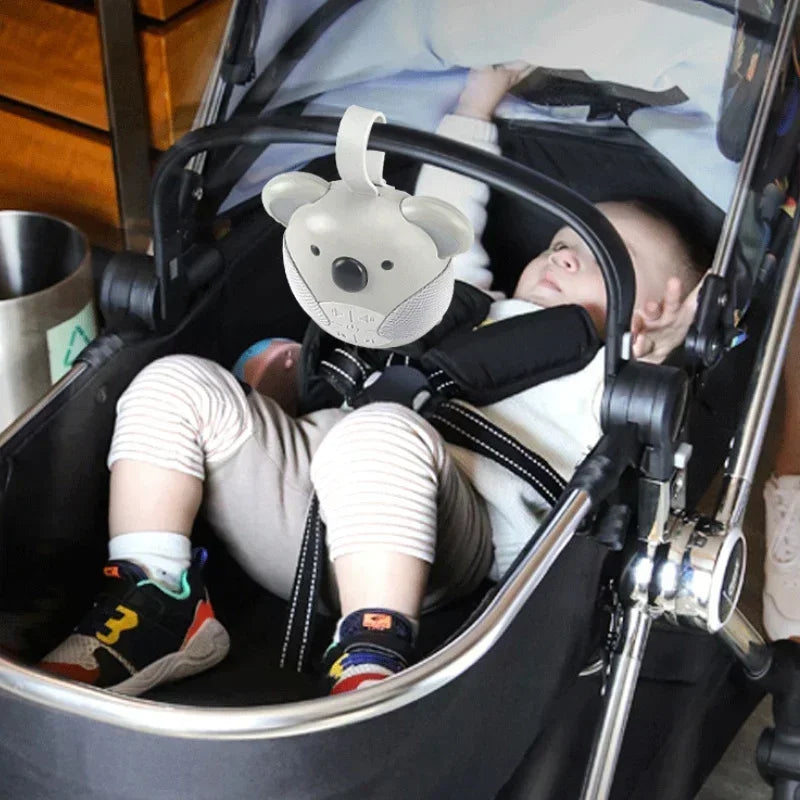 White Noise Machine For Baby Portable Koala Sleep Sound Adjustable Volume Soothing Music For Baby R 4
