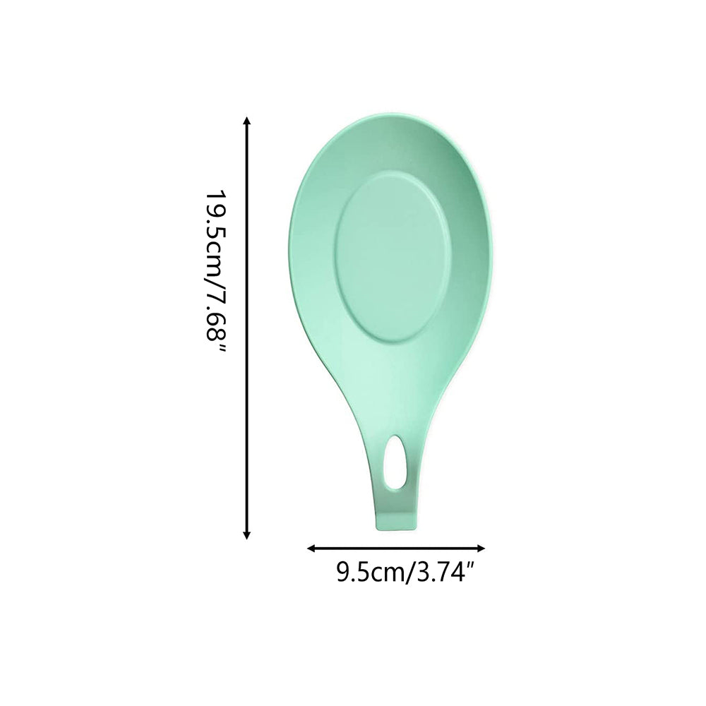 Heat Resistant Silicone Spoon Rest Spatula Holder Utensil Placemat Tray For Kitchen Tools 1