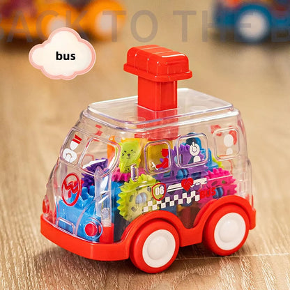 Press And Go Transparent Gear Car Toy For Toddlers 7