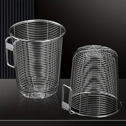 Stainless Steel Utensil Drainer Holder HeavyDuty Rustproof Dish Rack With Drainage System Fork Spoo 2