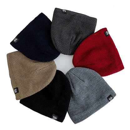 Plush Fur Lined Beanies Hats For Men And Women New Style Unisex Winter Cap Casual Ski Knitted Warm  4