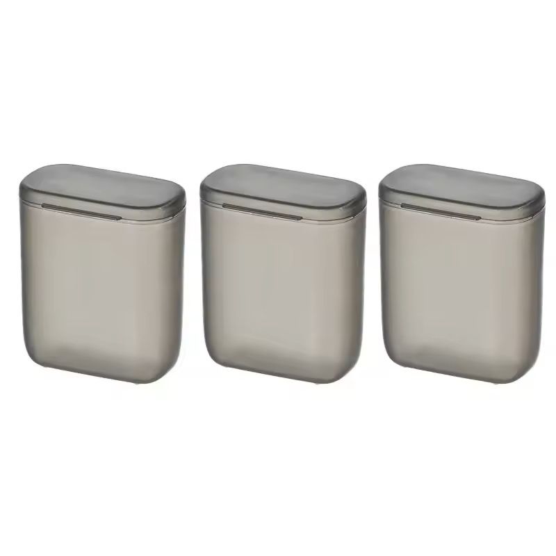 Portable Travel Cable Storage Box Mini Organizer With Lid For Phone Chargers Cables  Small Accessor 4