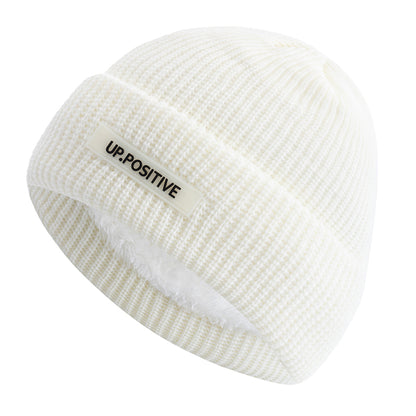Fashionable Knitted Ski Winter Hat  Keep Warm Beanie For Men And Women Fashion Solid Ski Winter Cap 15