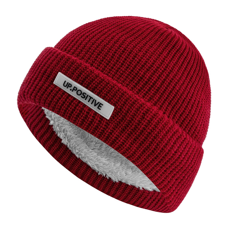 Fashionable Knitted Ski Winter Hat  Keep Warm Beanie For Men And Women Fashion Solid Ski Winter Cap 20