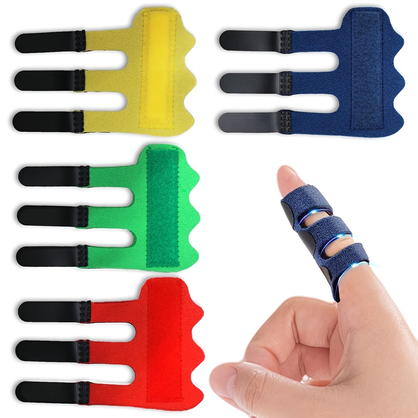 Trigger Finger Splint With Adjustable Fixing Belt Finger Straightener For Thumb Index Ring Pinky Mi 5