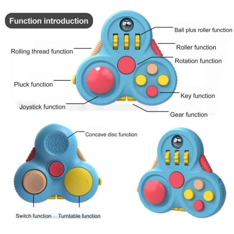 Rotating Magic Fidget Toy For Stress Relief And Focus 2