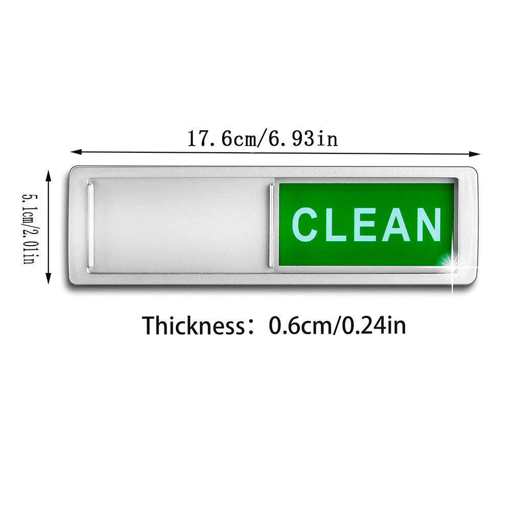 Clean Dirty Sign, Dishwasher Magnet, Strong Magnet for Kitchen, Refrigerator Room Decor