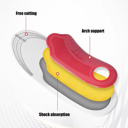 Orthopedic Insoles For Men Plantar Fasciitis Pain Relief High Arch Support 4