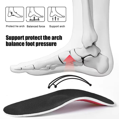 Orthopedic Insoles For Men Plantar Fasciitis Pain Relief High Arch Support 2
