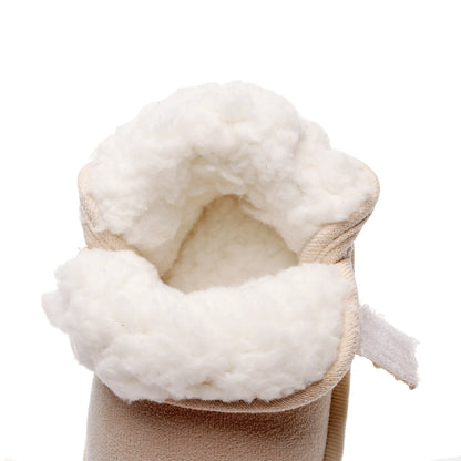 Toddler Warm Winter Snow Boots Newborn Baby Fleece Ankle Boots Nonslip Thickened Shoes For Girls An