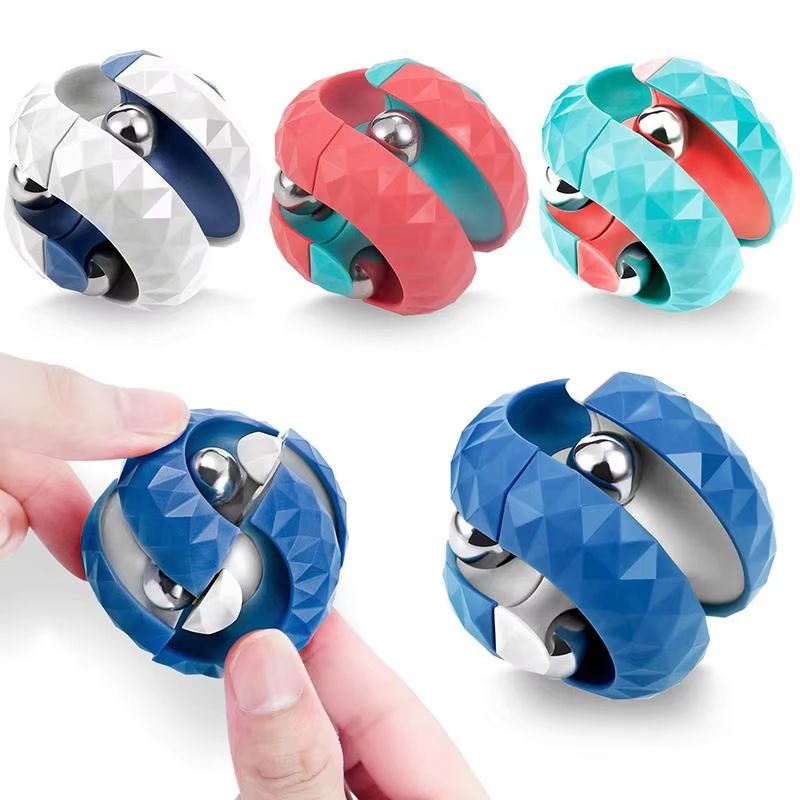 Orbit Ball Fidget Toy Stress Relief Spinner for Kids and Adults