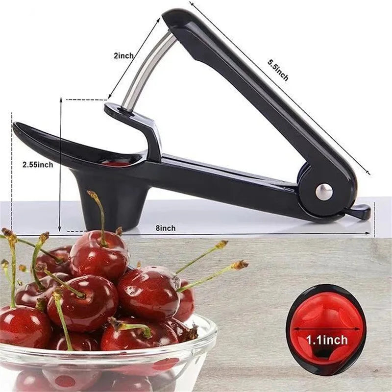 Cherry Pitter Remover Tool, New Olive Corer, Seed Gadge for Kitchen, Fruit and Vegetable Pitting