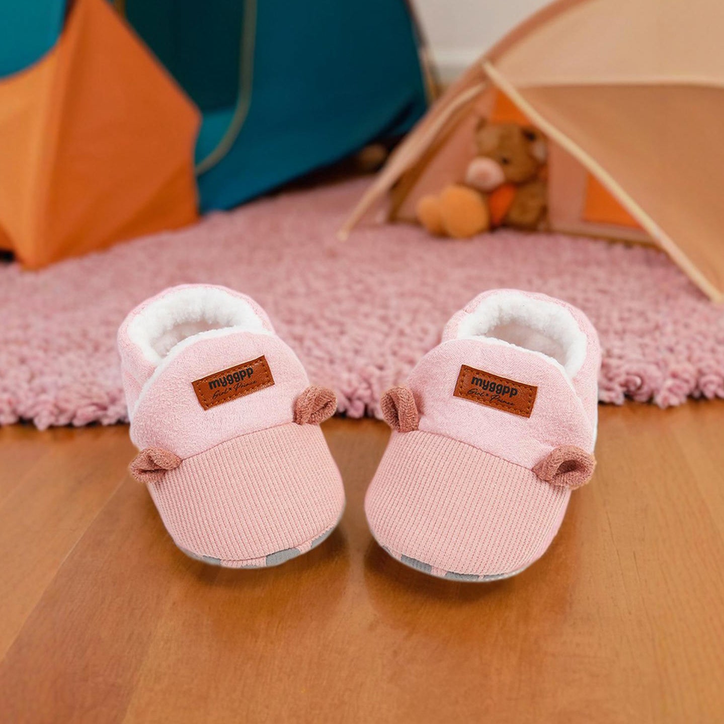 Soft Comfortable Infant Toddler Crib Snow Boots, Anti-Slip Socks Slipper for Newborn Baby Shoes